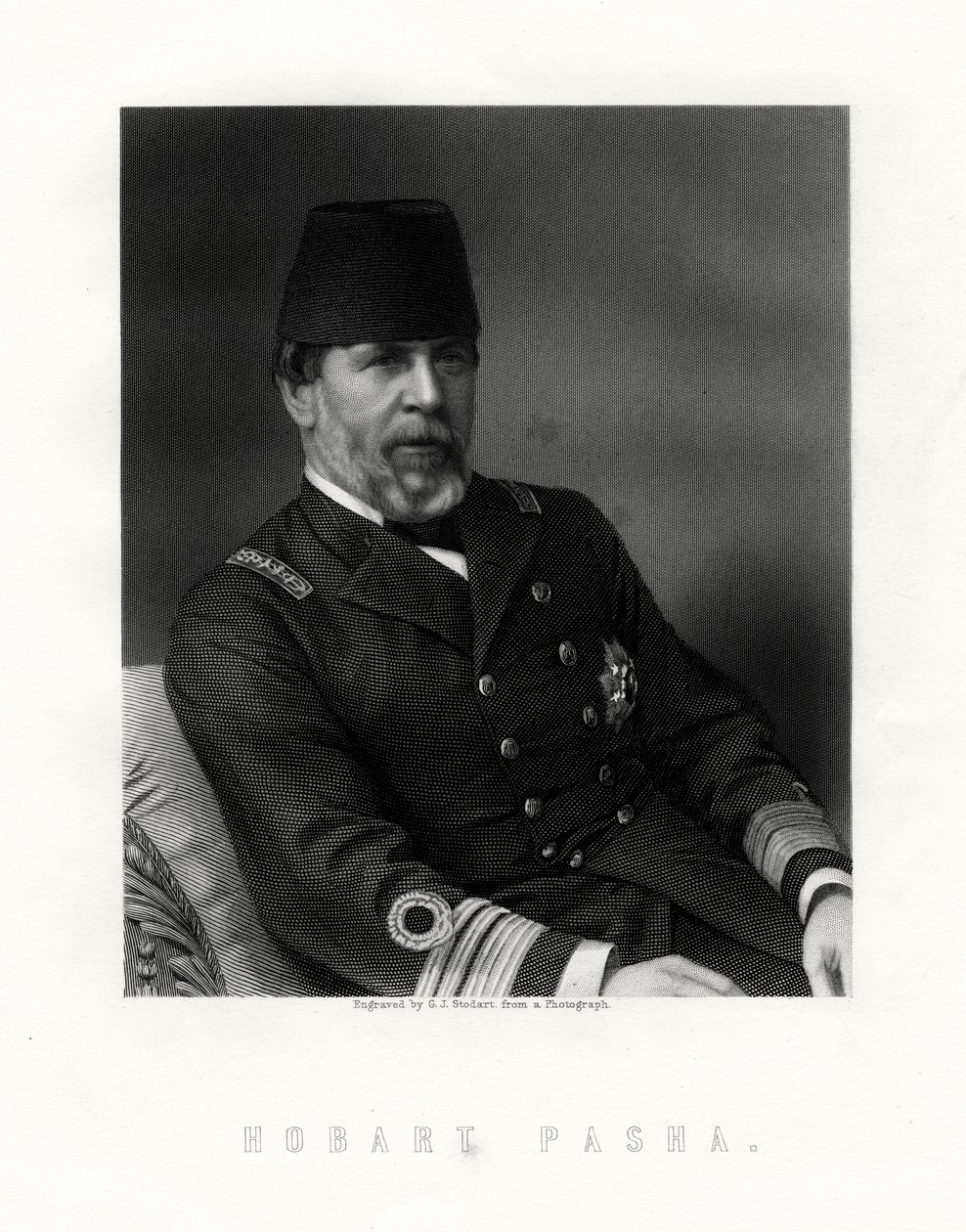 奥古斯都·查尔斯·霍巴特-汉普登，1822-1886年，英国海军上尉 作者 乔治·斯托达特