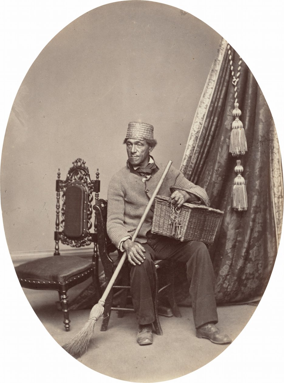 一个人的肖像[直页]，约1862-1864年。 作者 乔治·K·沃伦