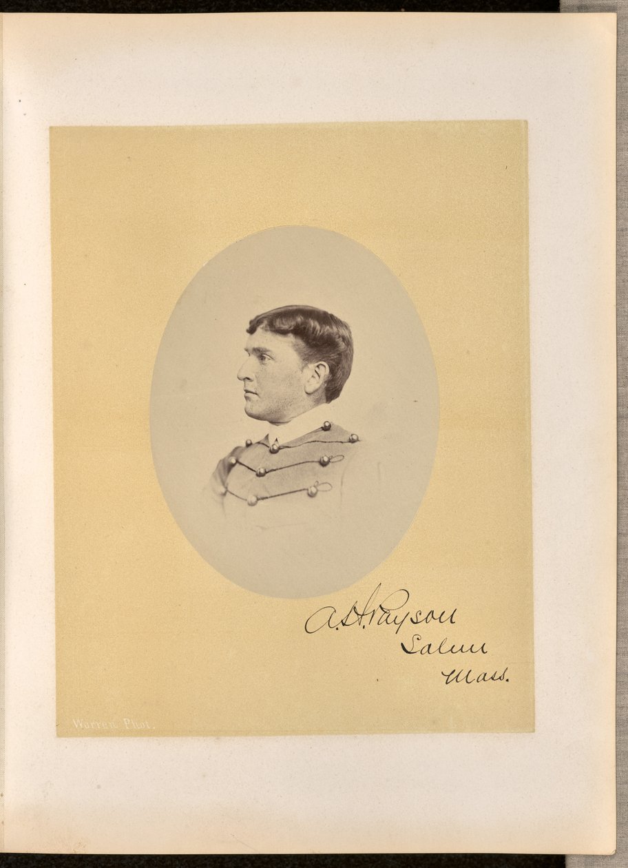 A.H. Payson，马萨诸塞州塞勒姆。 作者 乔治·肯德尔·沃伦