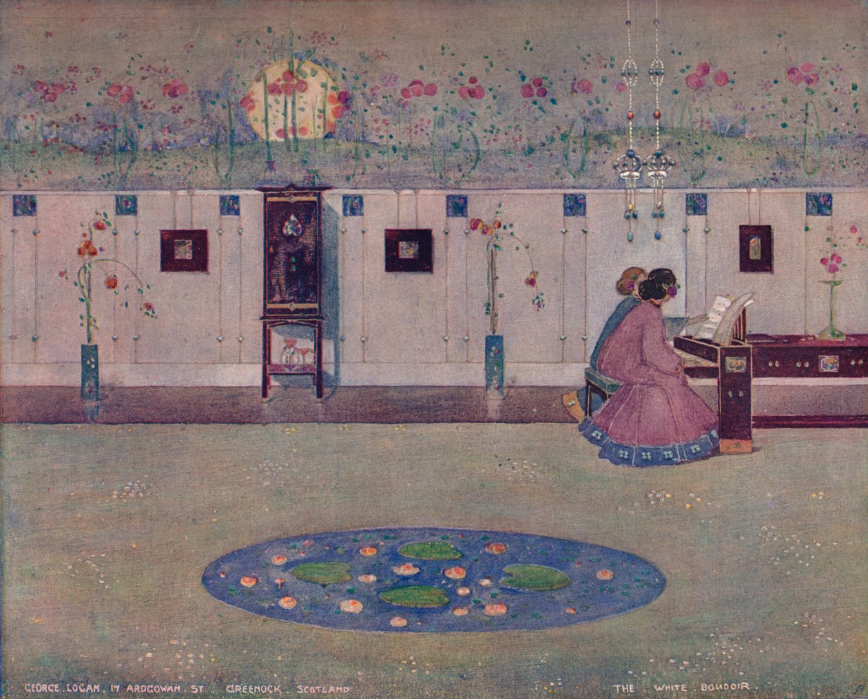 白闺房，c1905 作者 乔治·洛根