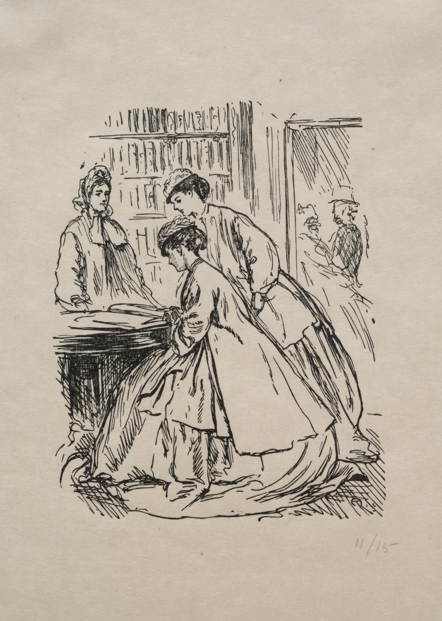 1866年，无事生非。 作者 乔治·路易斯·帕尔梅拉·布森·布莫里耶