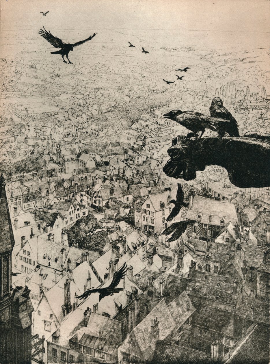 沙特尔的积架》，1917年 作者 乔治·马普尔斯