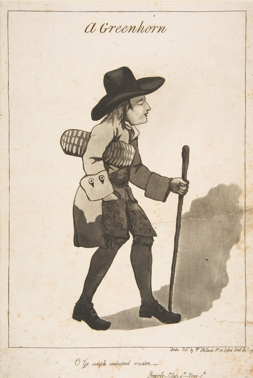 格林霍恩（Greenhorn），1790年12月1日。 作者 乔治·穆塔德·伍德沃德