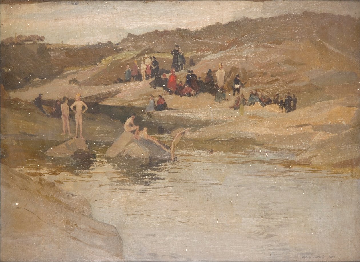 沐浴》，1904年 作者 乔治·默里