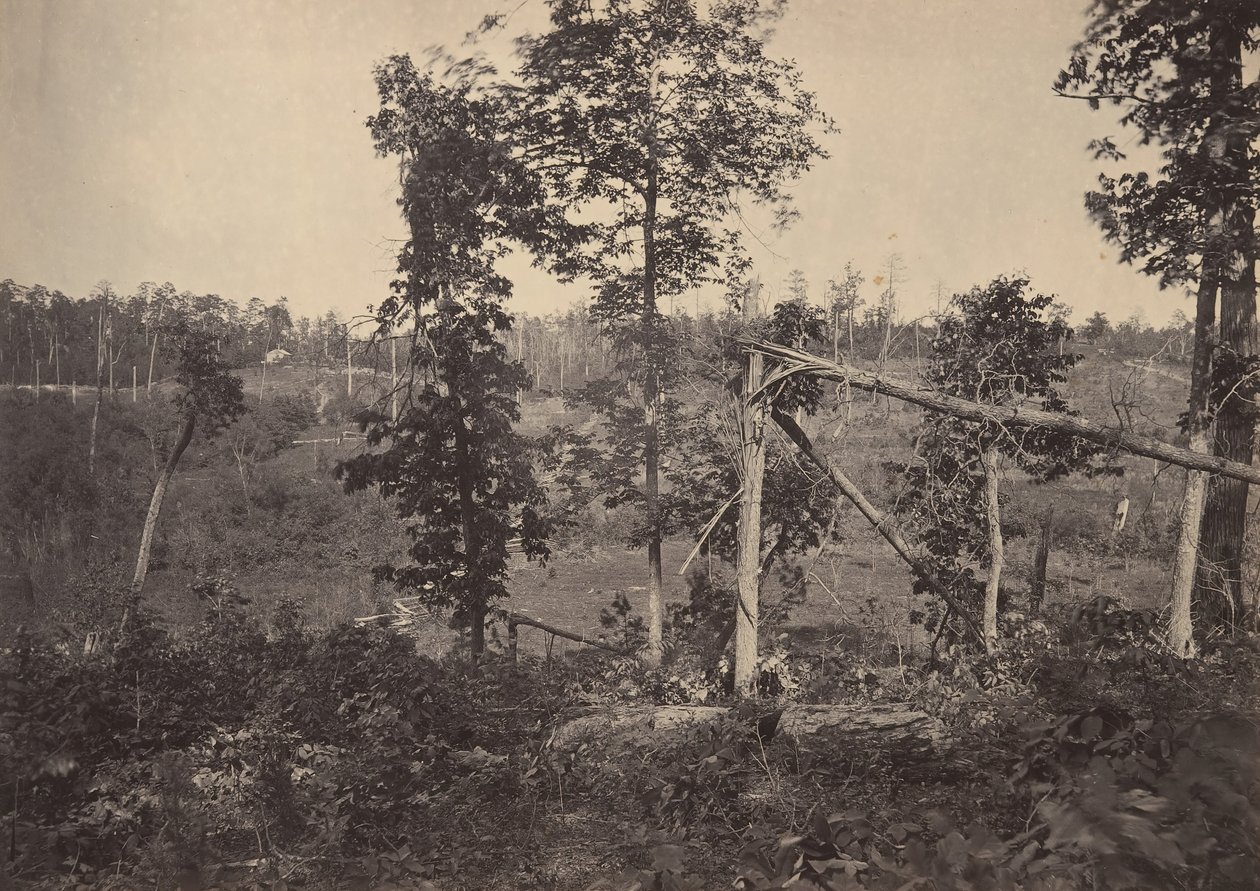 雷萨卡战地，乔治亚州第2号，1860年代。 作者 乔治·N·巴纳德