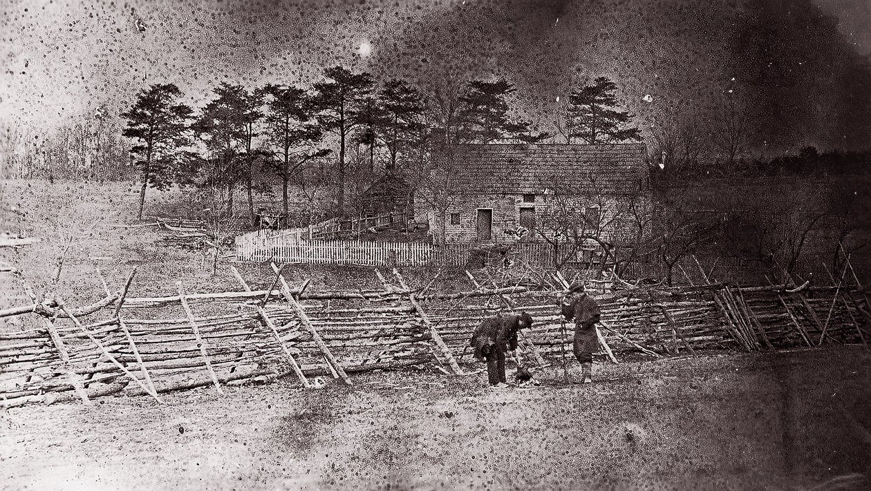 布尔润。马修斯家，1861-62年。 作者 乔治·N·巴纳德