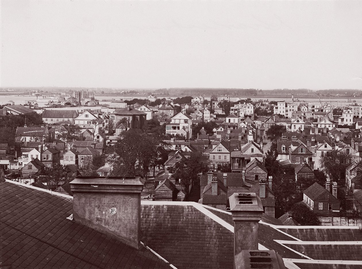 查尔斯顿，1861-65。 作者 乔治·N·巴纳德