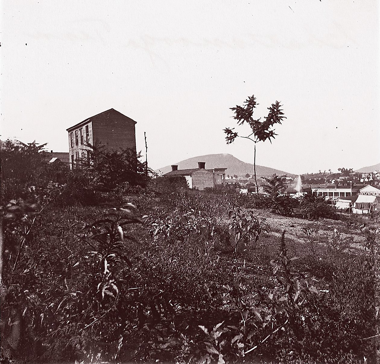 田纳西州查塔努加，约1864年。 作者 乔治·N·巴纳德