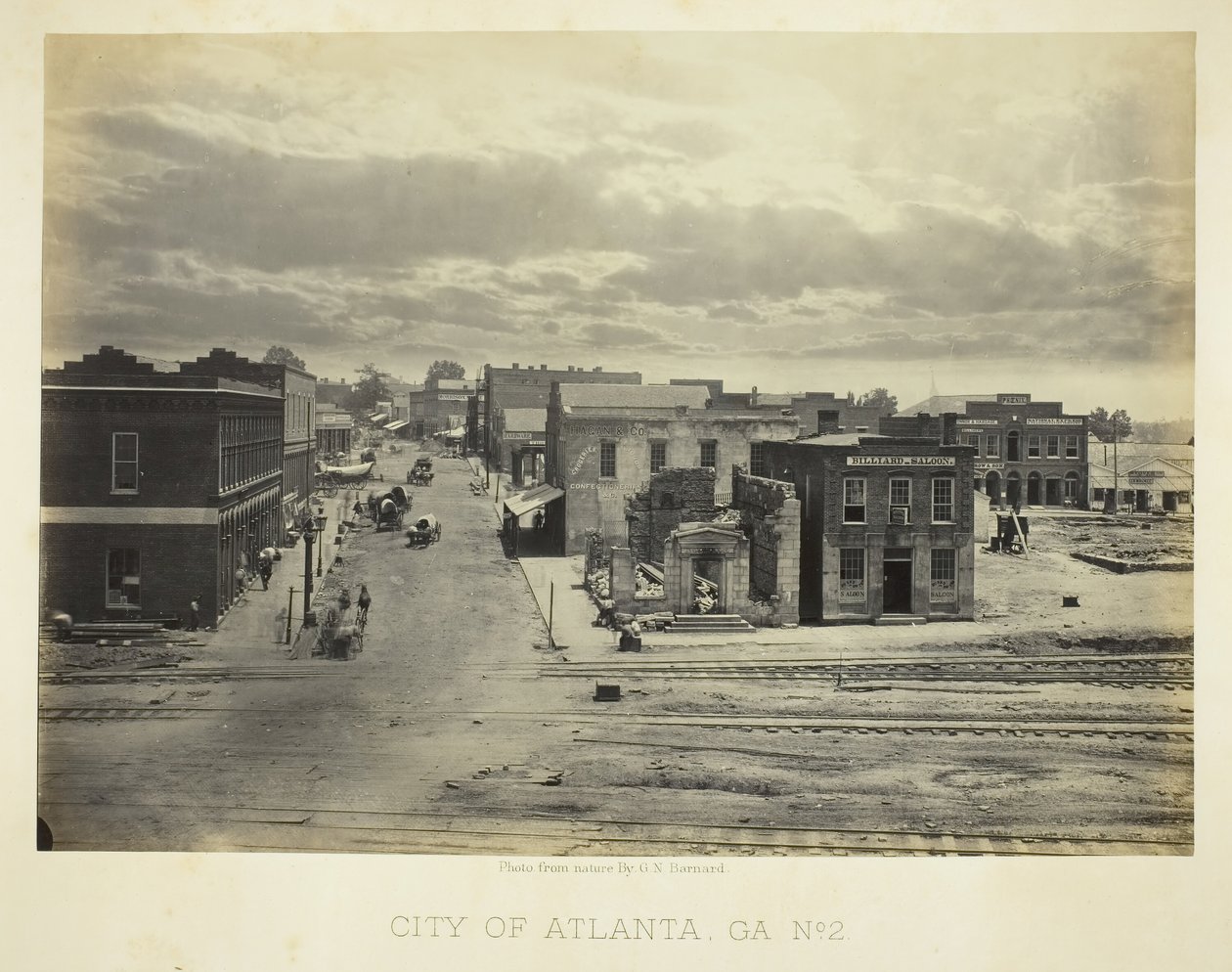 亚特兰大市，GA，第2号，1866年。 作者 乔治·N·巴纳德