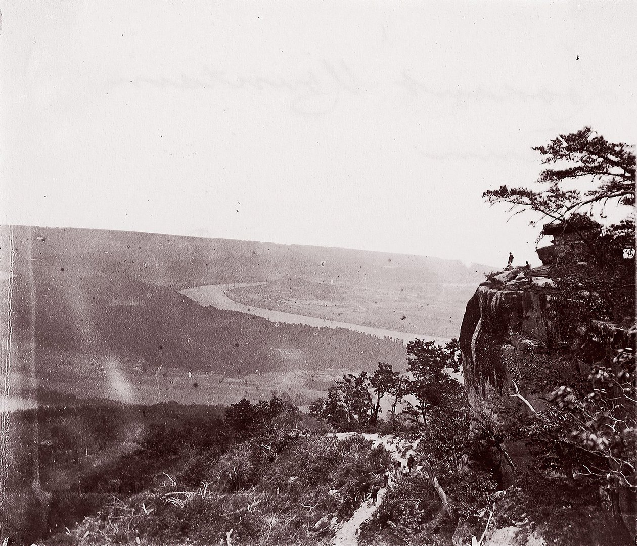 田纳西州的望夫山，约1864年。 作者 乔治·N·巴纳德