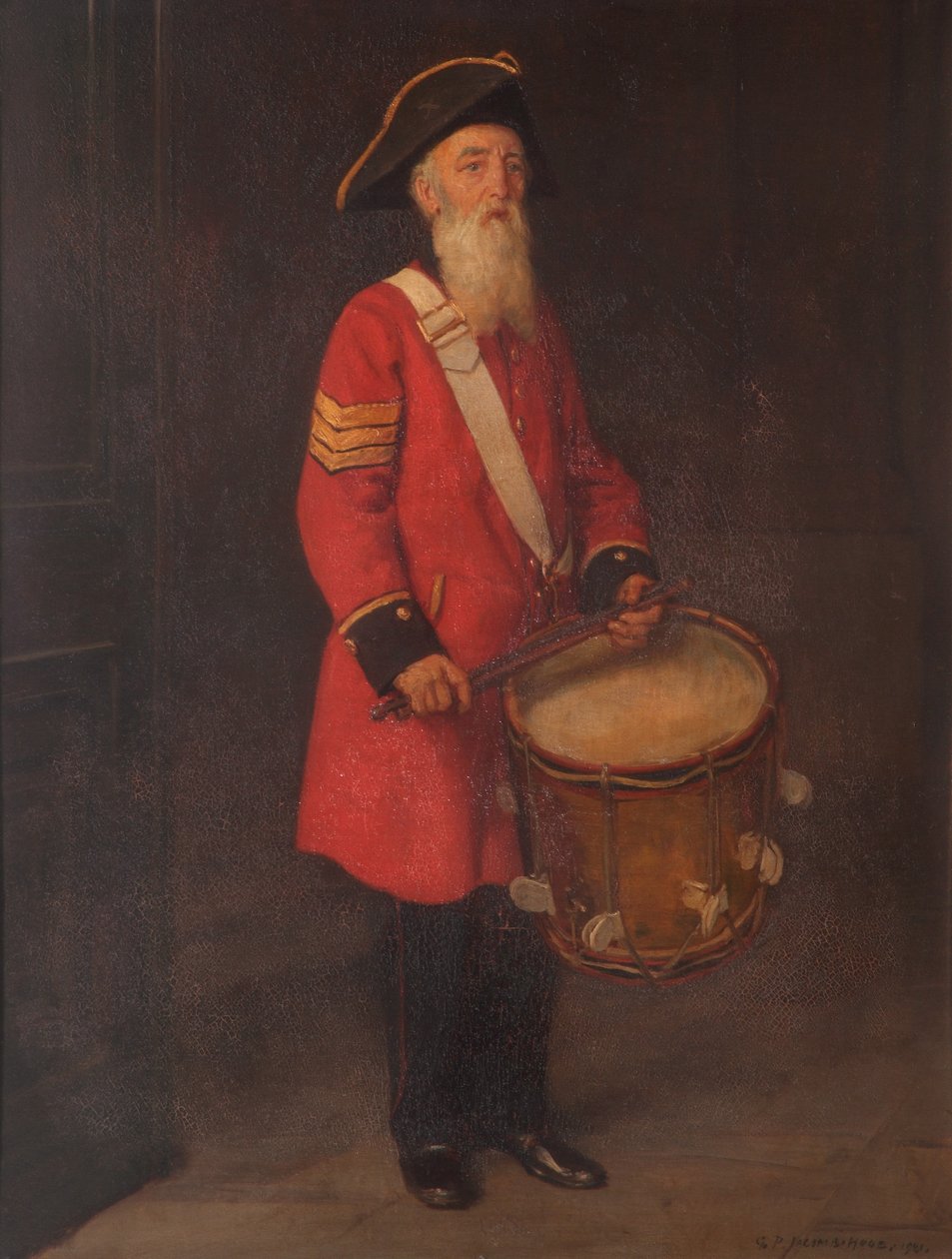 警长Drummer Henry Gribble，1921年 作者 乔治·珀西·雅各布·胡德