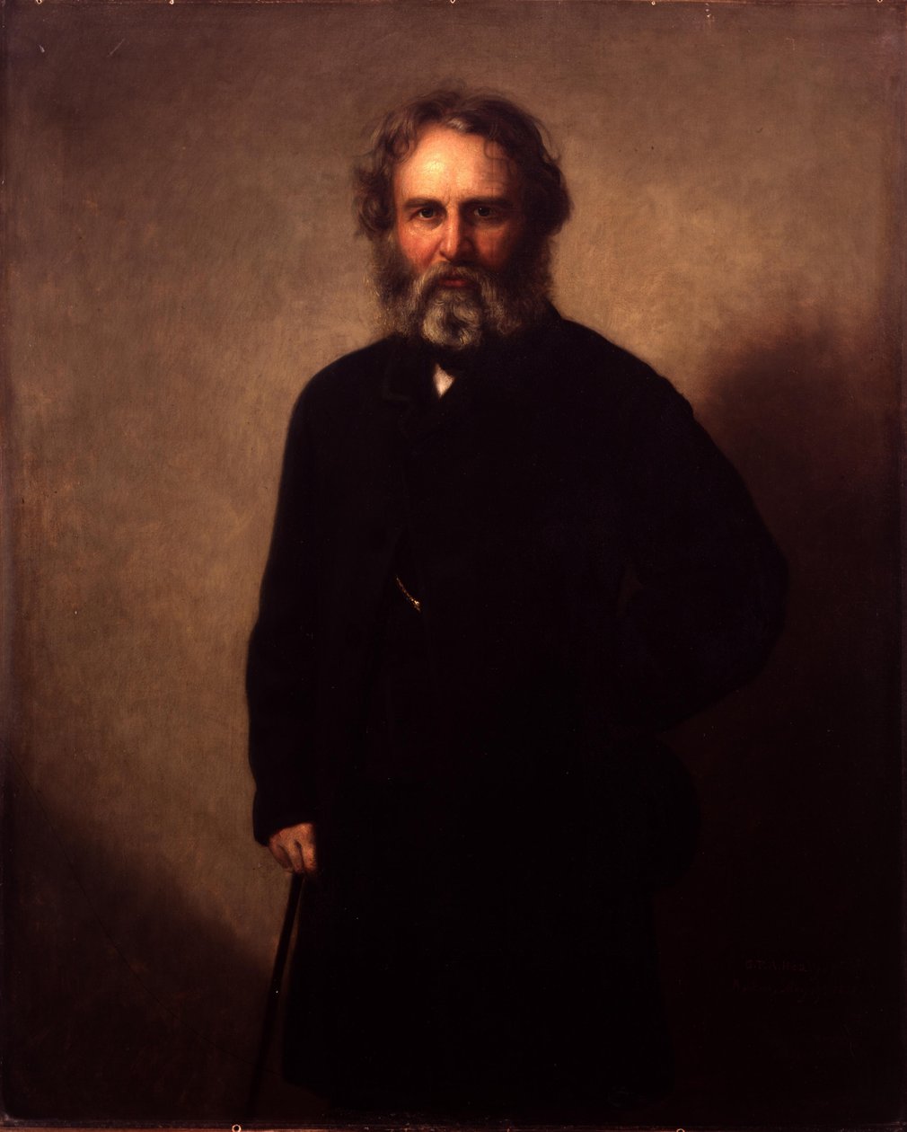 亨利·沃兹沃思·朗费罗（Henry Wadsworth Longfellow，1807–1882） 作者 乔治·彼得·亚历山大·希利
