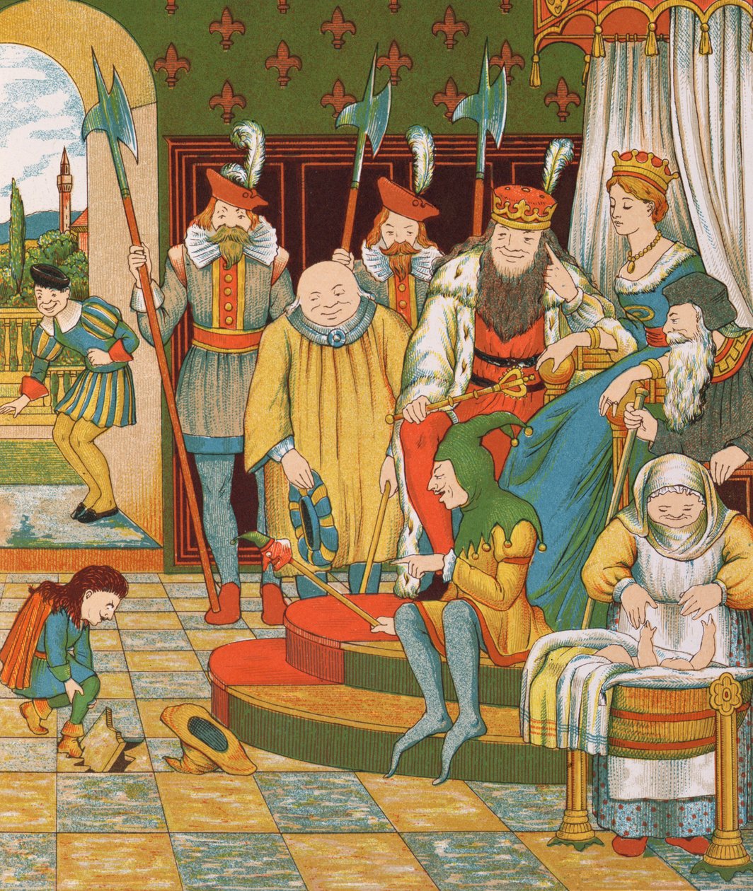 1882年，Rumpelstiltskin到达声称公主的第一个孩子作为他的奖励 作者 乔治·哈尔基特