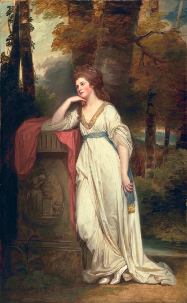 Mary，Lady Beauchamp-Proctor，1782-88 作者 乔治·罗姆尼