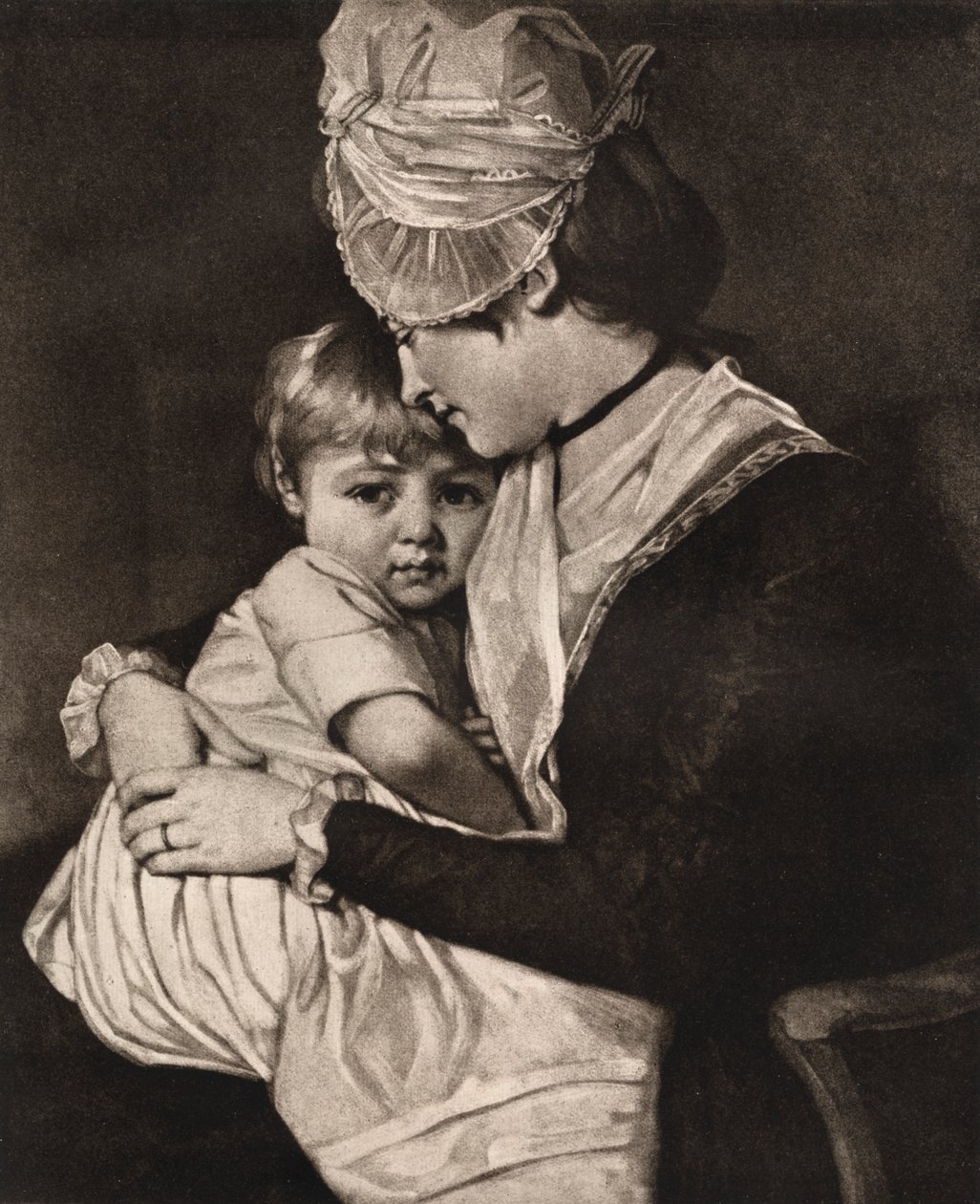 Carwardine and Child夫人，c1775，1912年。 作者 乔治·罗姆尼