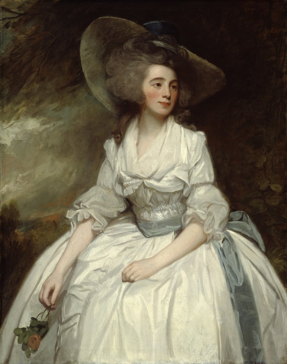 弗朗西斯·罗素夫人（Francis Russell），1785-87年 作者 乔治·罗姆尼