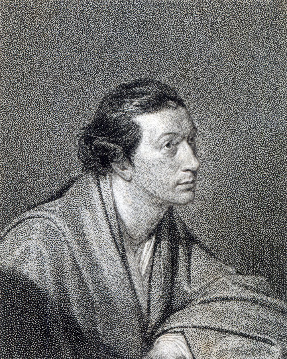 Richard Cumberland，由James Hopwood雕刻 作者 乔治·罗姆尼