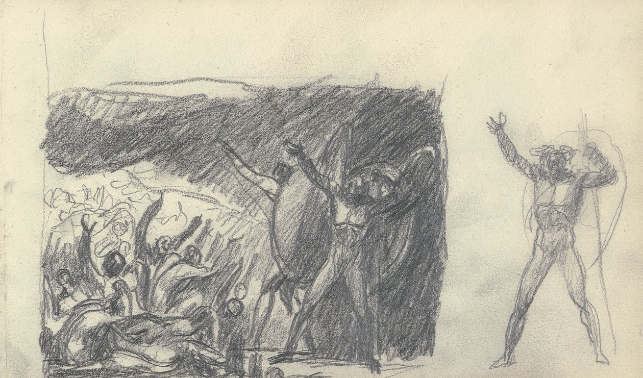 素描本绘画 作者 乔治·罗姆尼