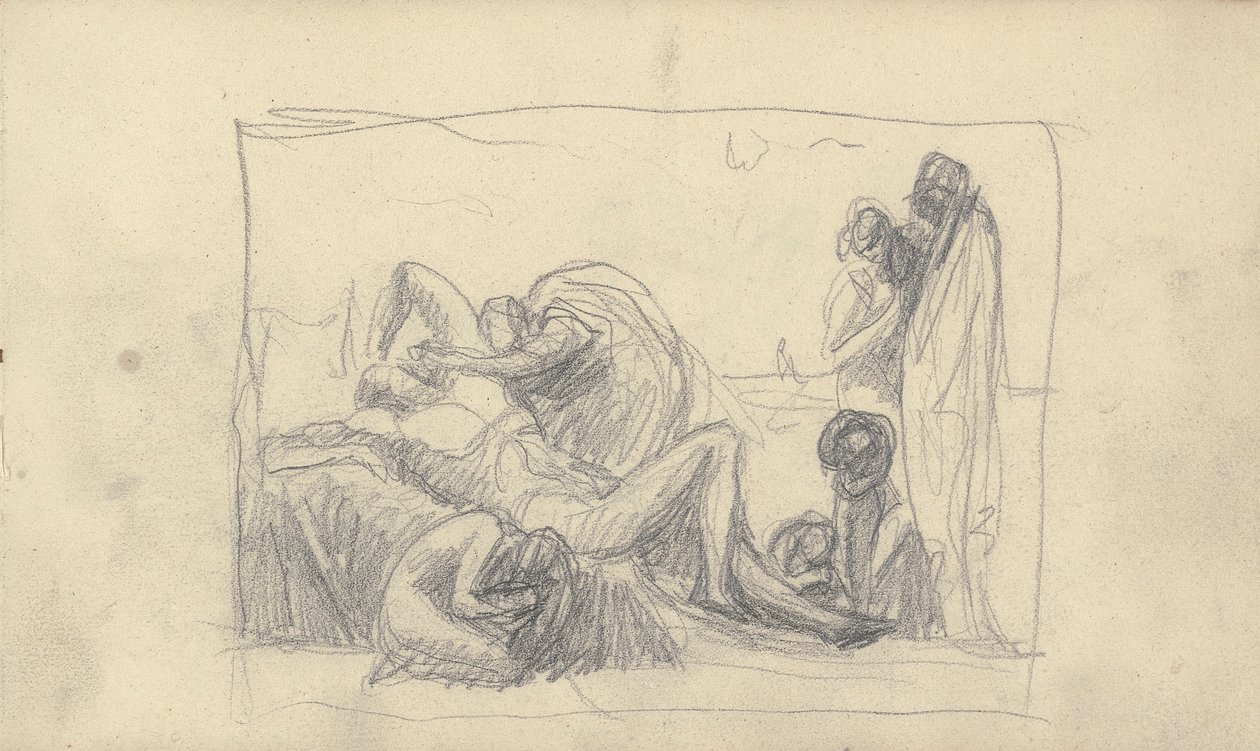 素描本绘画 作者 乔治·罗姆尼