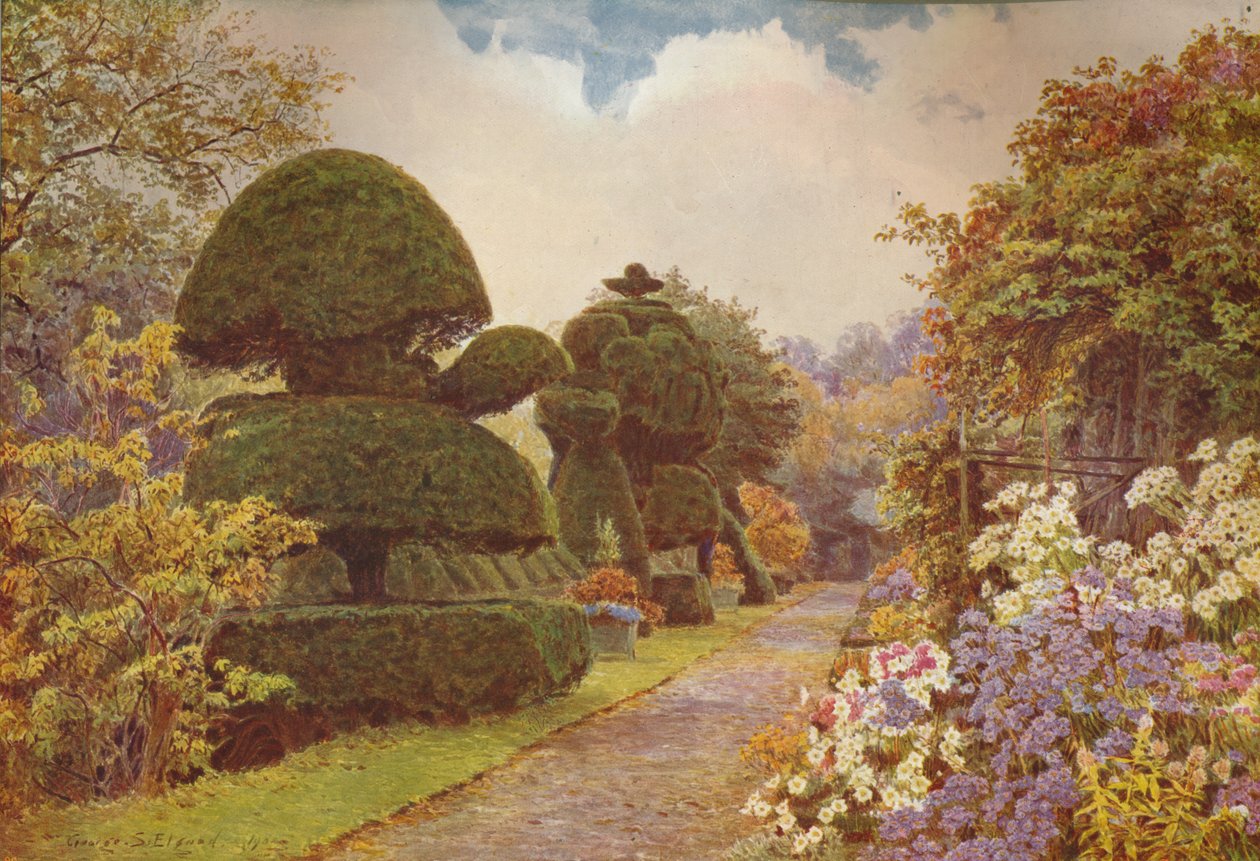 Barncluith，拉纳克郡，1915年 作者 乔治·塞缪尔·埃尔古德
