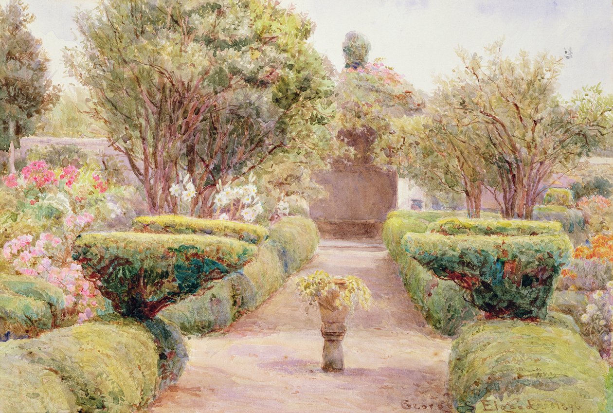 Villa Armenante La Cava，1896 作者 乔治·塞缪尔·埃尔古德