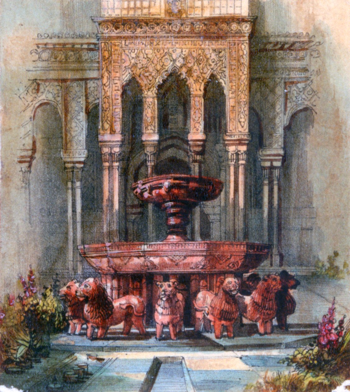 莫里斯喷泉，1820-1876年 作者 乔治·桑德
