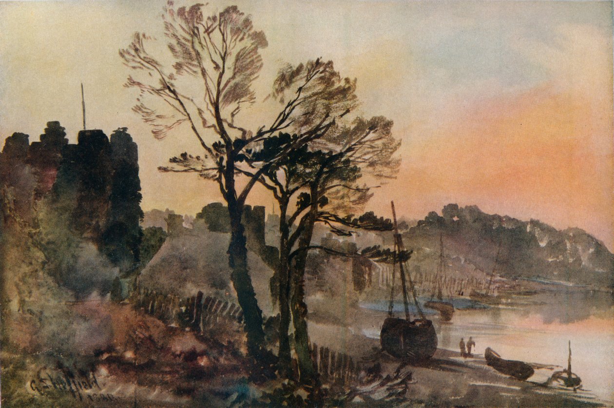 康威湾，1880年 作者 乔治·谢菲尔德