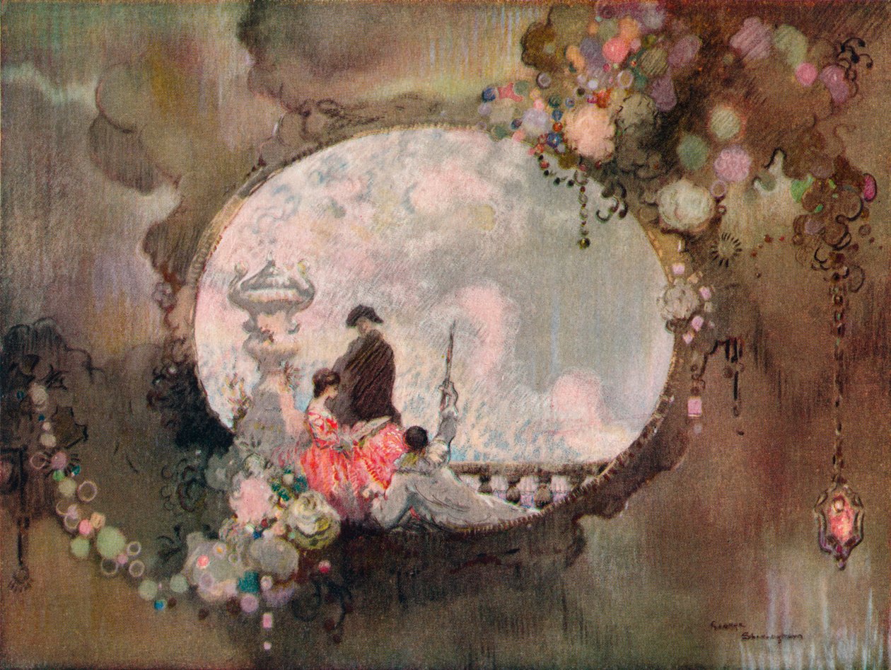 装饰面板，c1912 作者 乔治·谢林汉姆