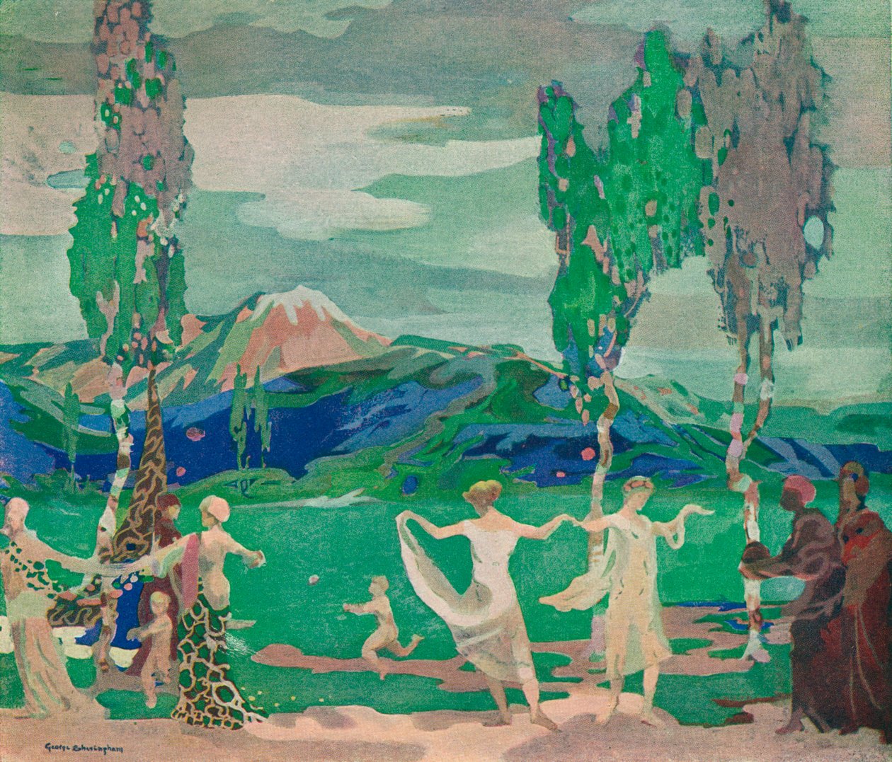 阿凡达的领域，大约20世纪1914-1915年 作者 乔治·谢林汉姆