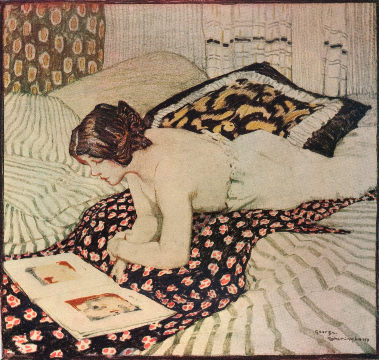 朵朵邵逸夫（c1916） 作者 乔治·谢林汉姆