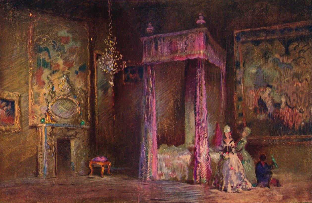 皇后寝室，1916年 作者 乔治·谢林汉姆