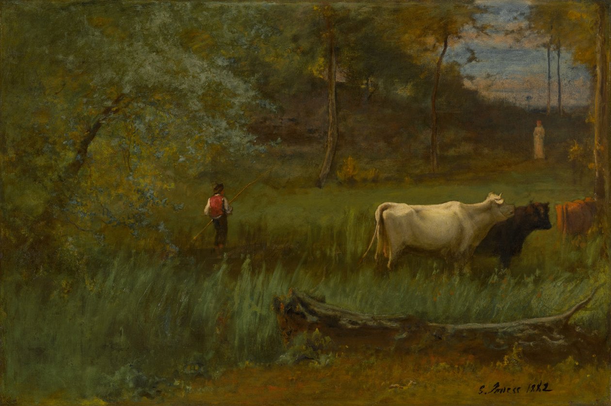 牧师，1882-85年 作者 乔治·斯尼尔因内斯