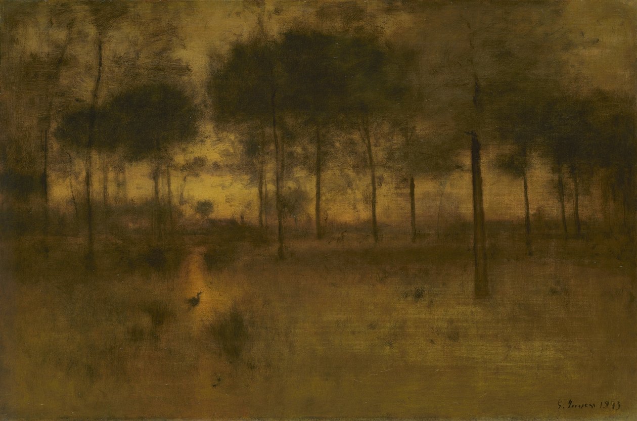 苍鹭之家，1893年 作者 乔治·斯尼尔因内斯