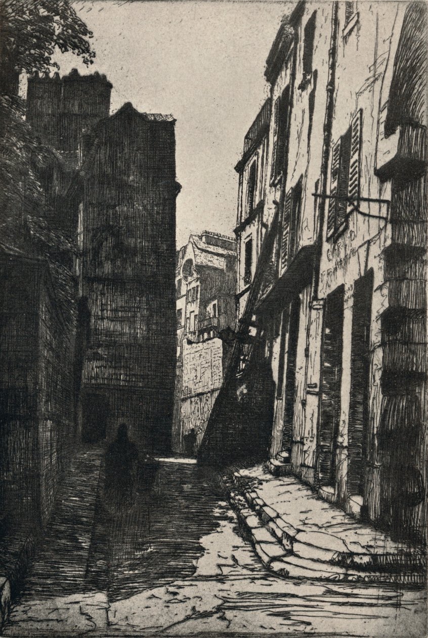 普雷特街-圣塞维林"，1915年。 作者 乔治·T·普劳曼
