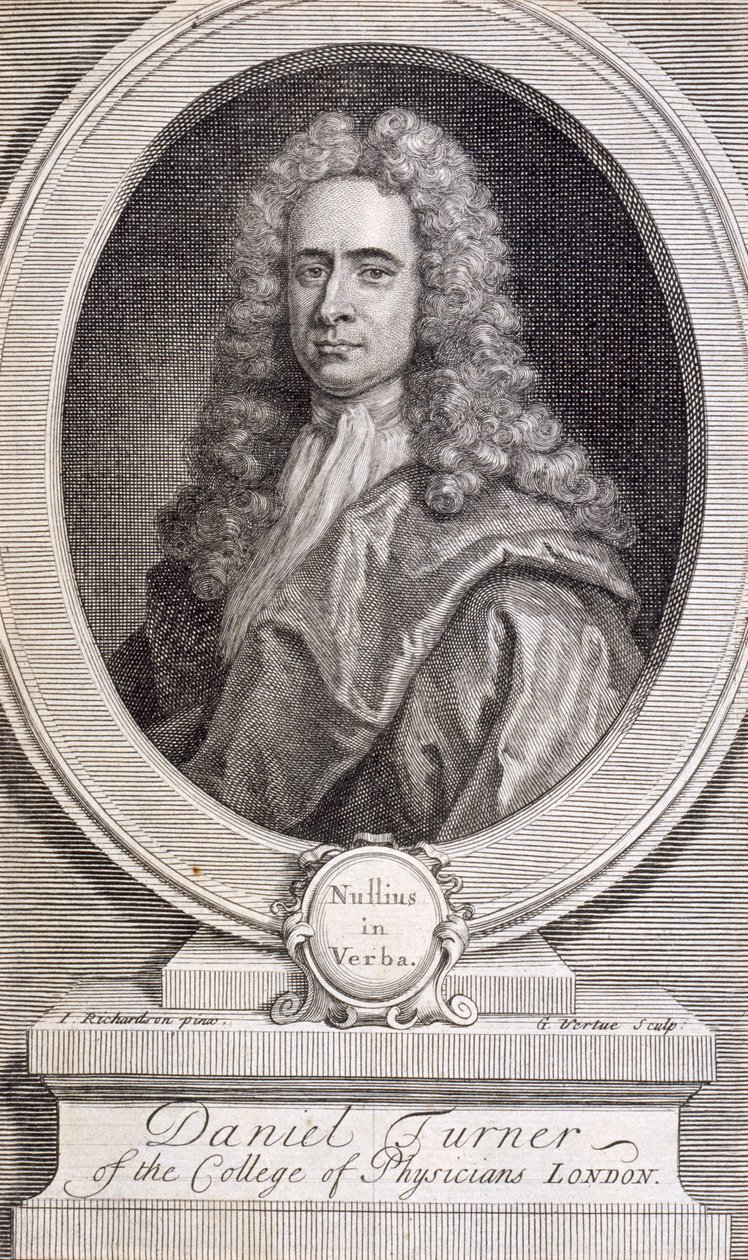 丹尼尔·特纳（Daniel Turner），医学博士，LRCP，医师，1717年 作者 乔治·维尔图