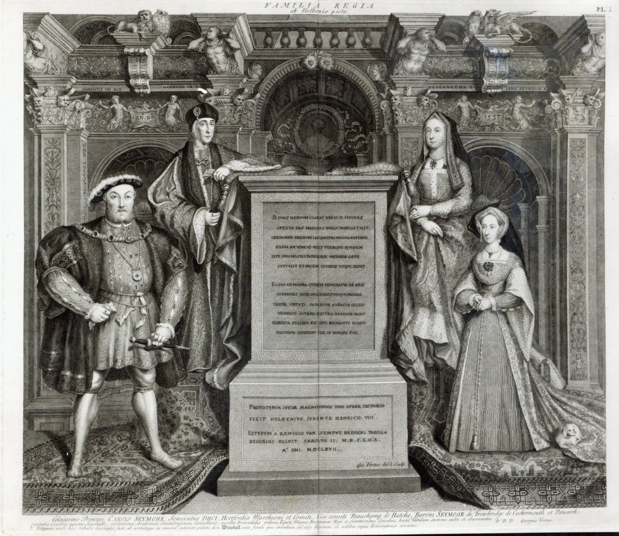 Familia Regia，或亨利八世家族，1742年 作者 乔治·维尔图