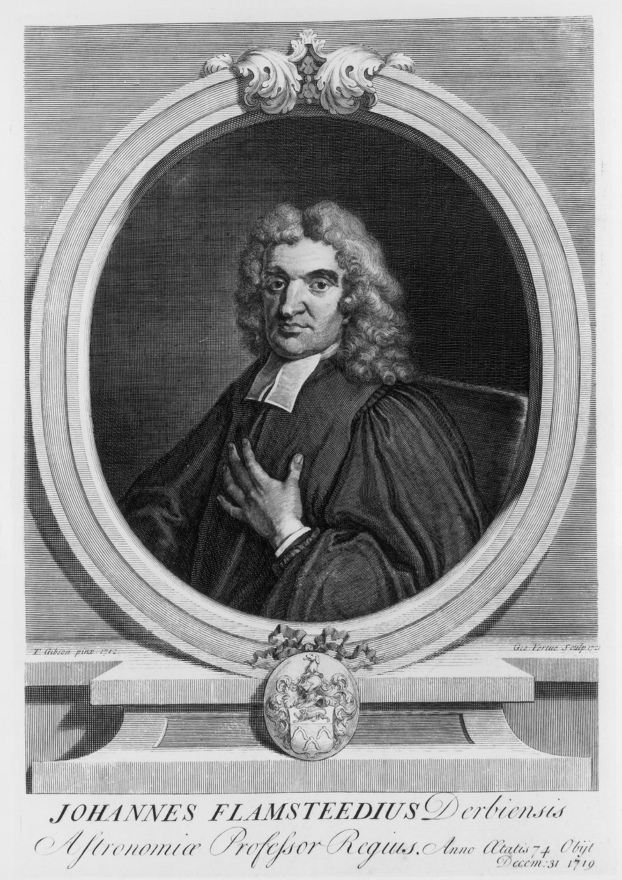 John Flamsteed，天文学家，1712年 作者 乔治·维尔图