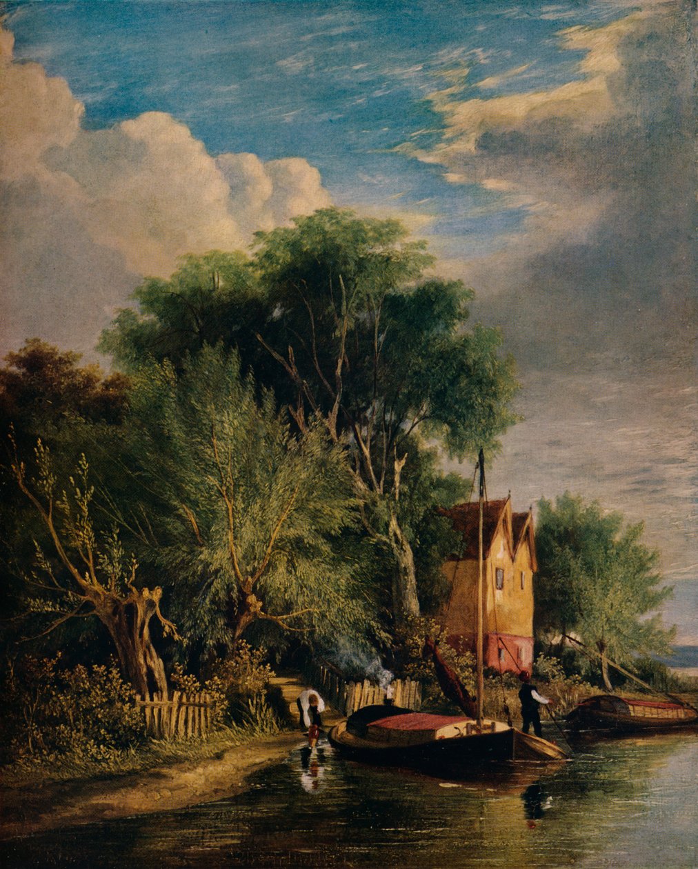 On the Yare，c1828年，1938年 作者 乔治·文森特