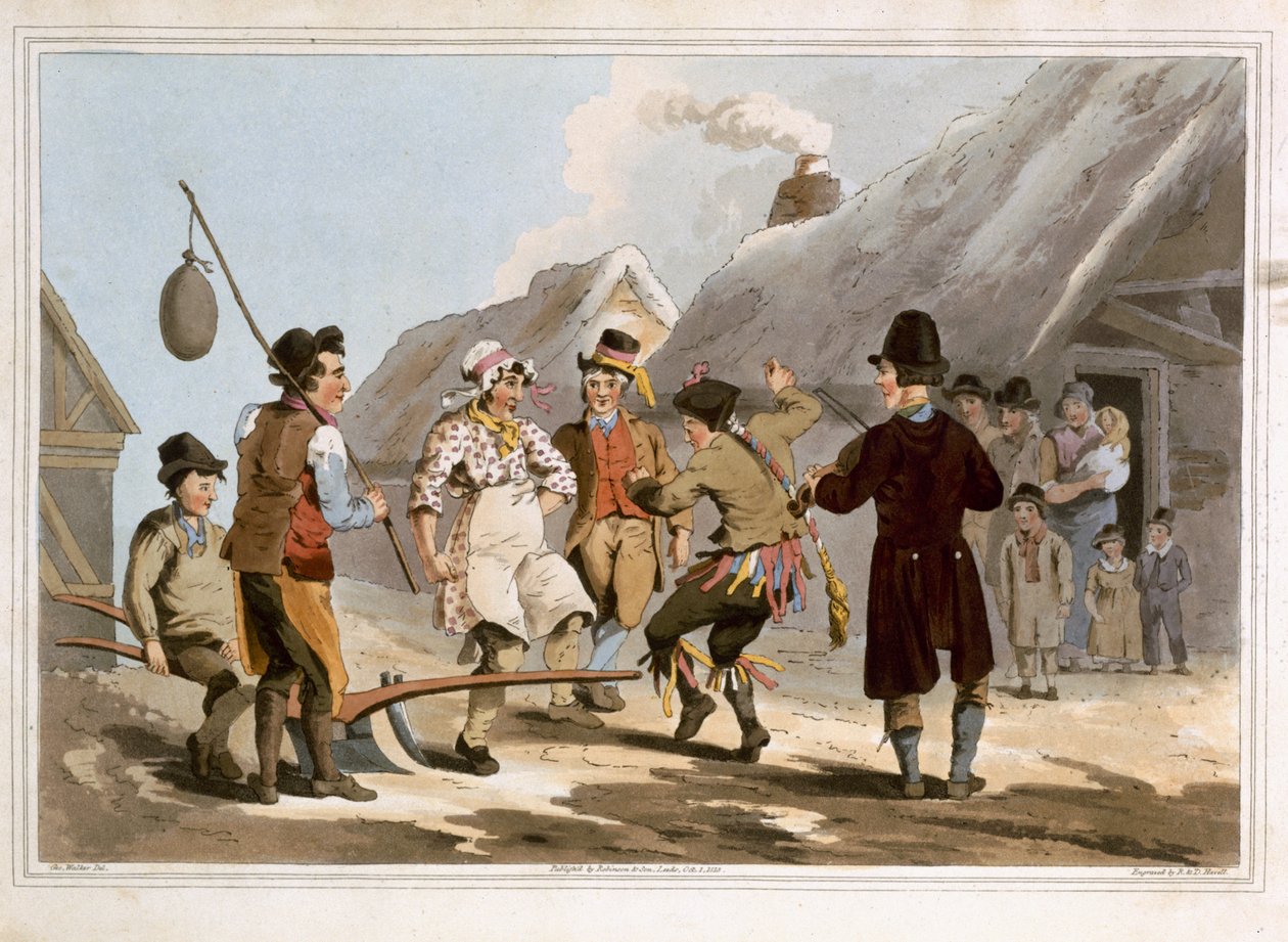 愚人犁由Robert Havell the Elder雕刻，由利兹罗宾逊和儿子于1814年出版 作者 乔治·沃克