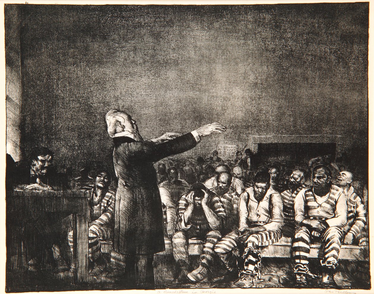 乔治亚州的祝福，1916年 作者 乔治·韦斯利·贝洛斯