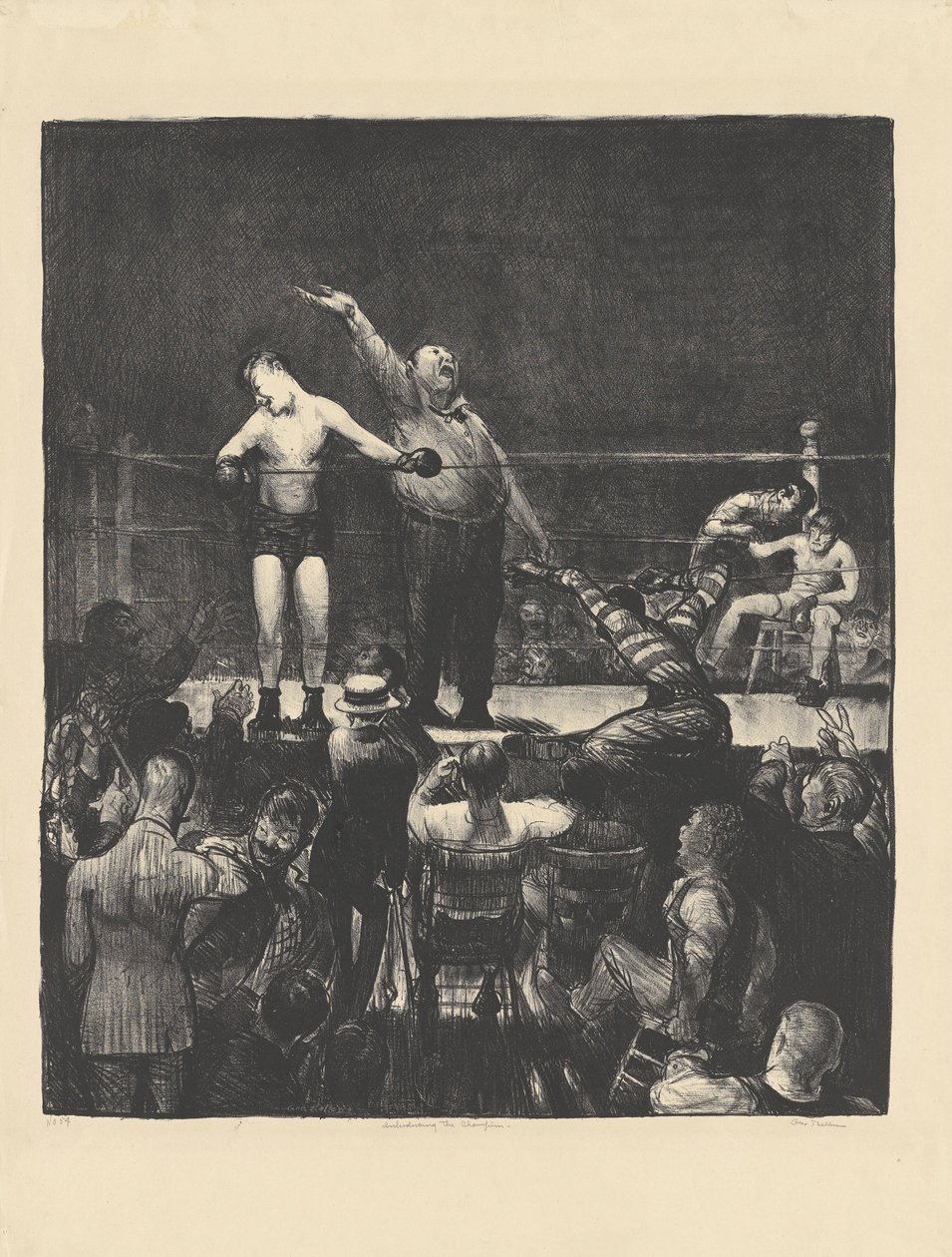 介绍冠军，1916年。 作者 乔治·韦斯利·贝洛斯