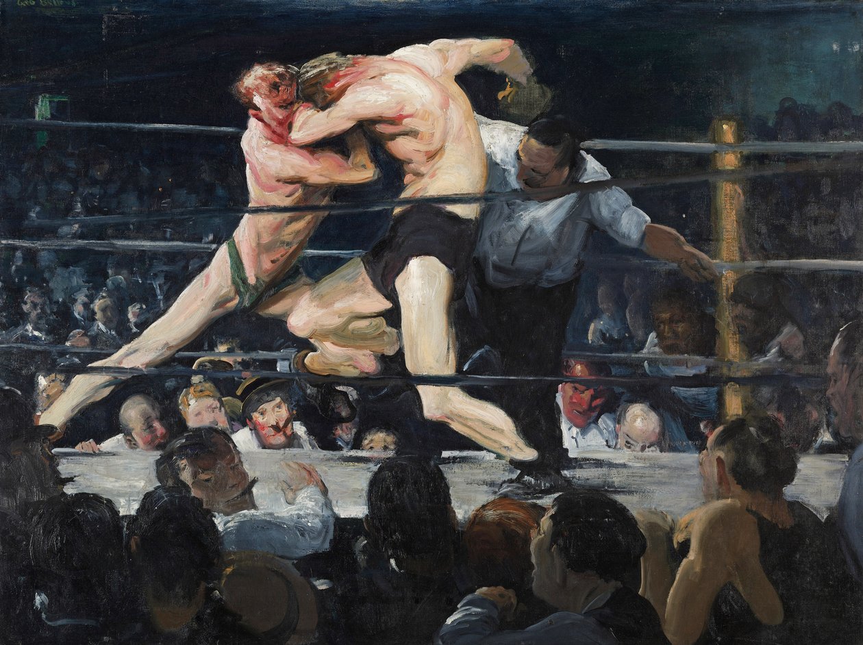 雄鹿在沙基，1909 作者 乔治·韦斯利·贝洛斯