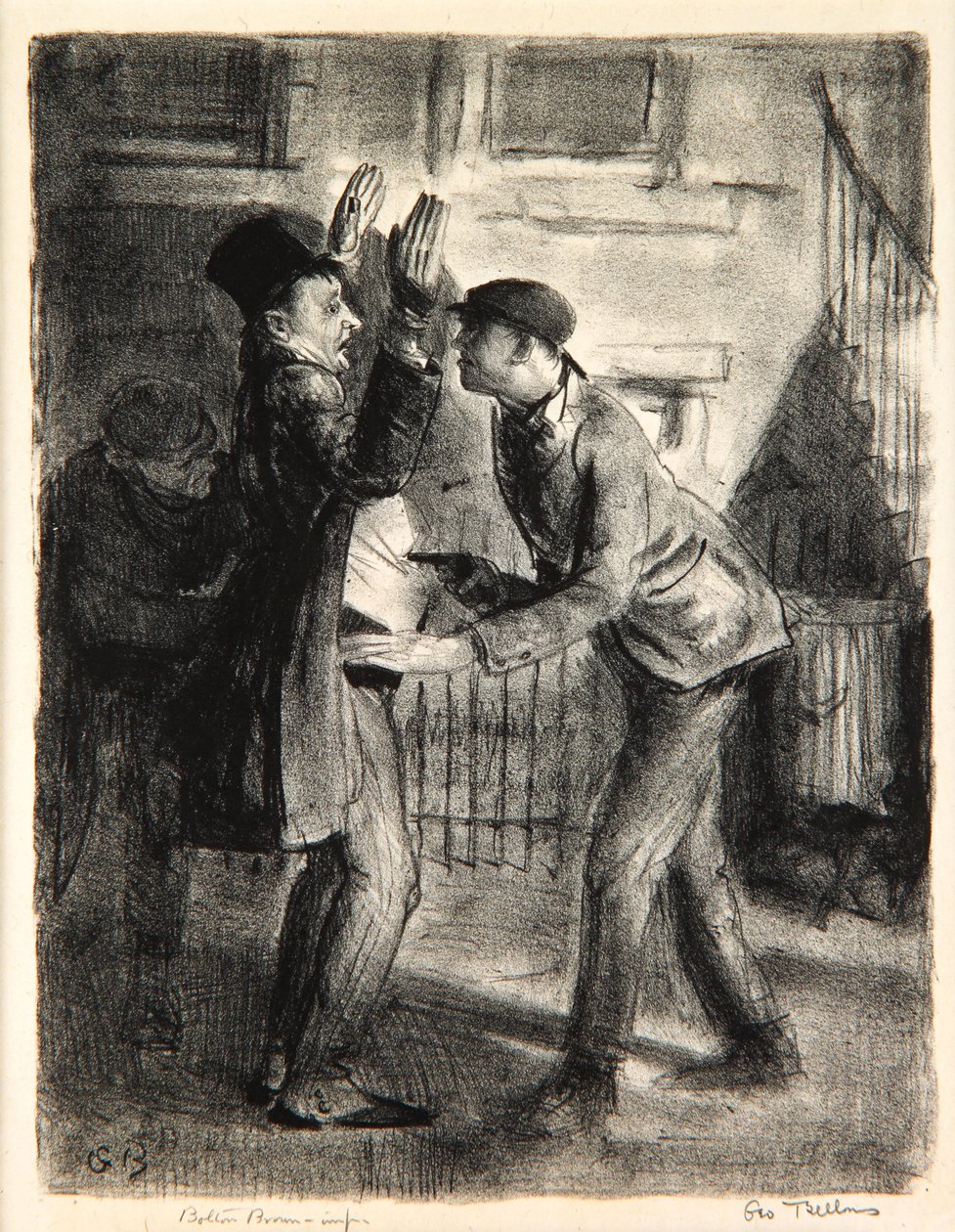 持有，1921年 作者 乔治·韦斯利·贝洛斯