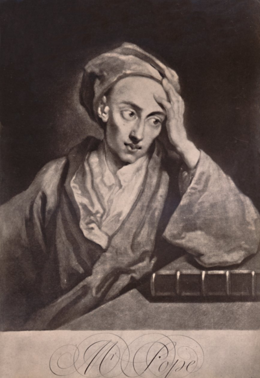 亚历山大·波普（Alexander Pope），英国诗人和讽刺作家，c1732年，1894年 作者 乔治·怀特