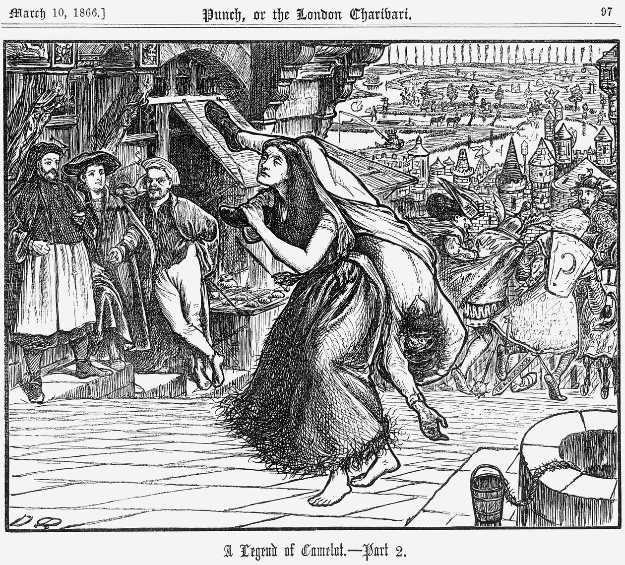 卡米洛特的传说--第二部分》，1866年 作者 乔治·杜莫里耶