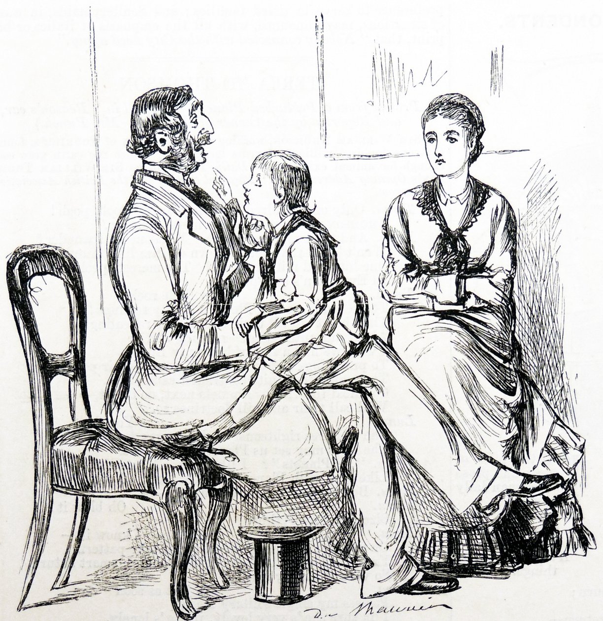 Child fascinated by rubber used to fix false teeth 作者 乔治·杜莫里耶