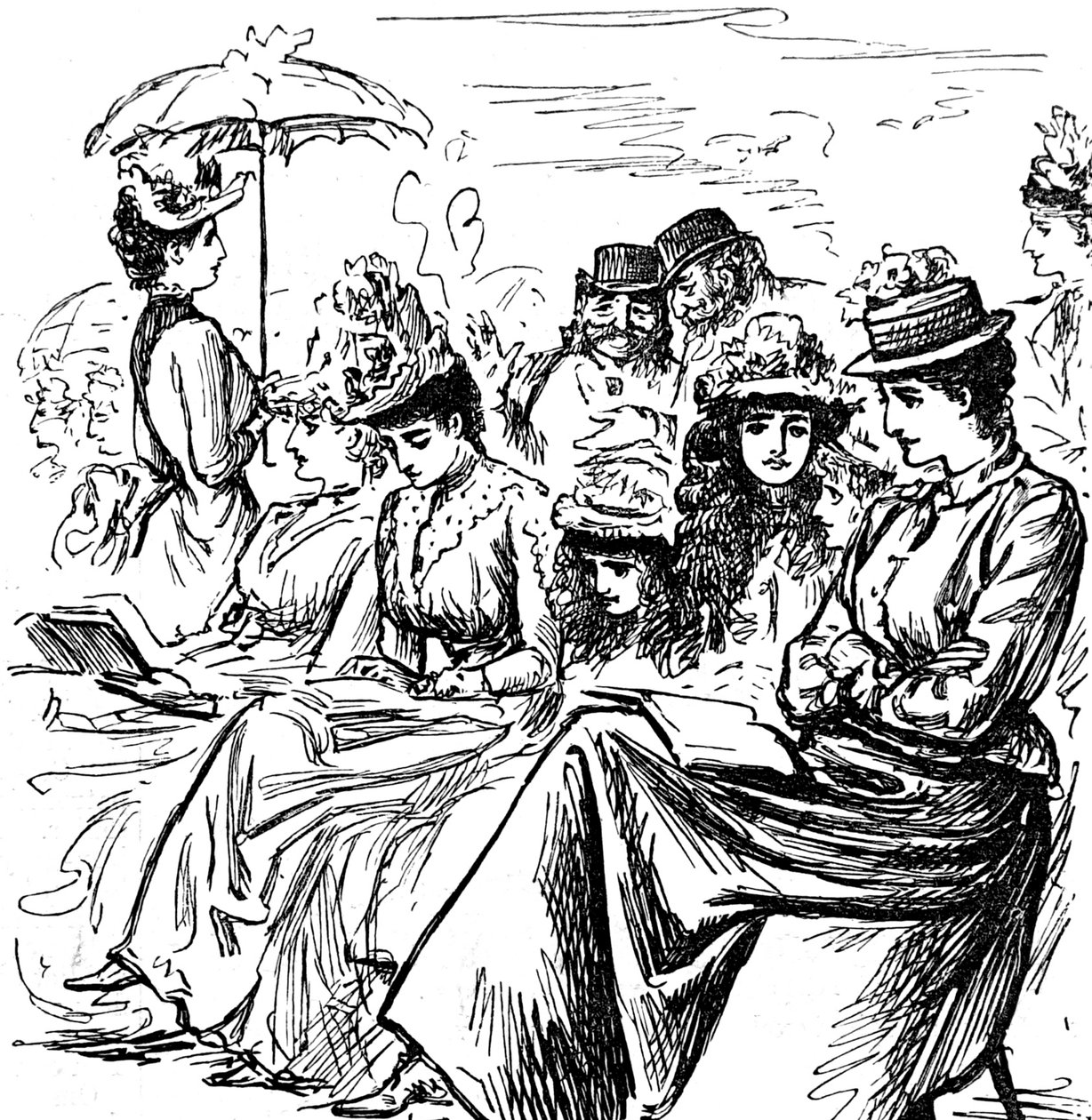 Illustration by George du Maurier 作者 乔治·杜莫里耶