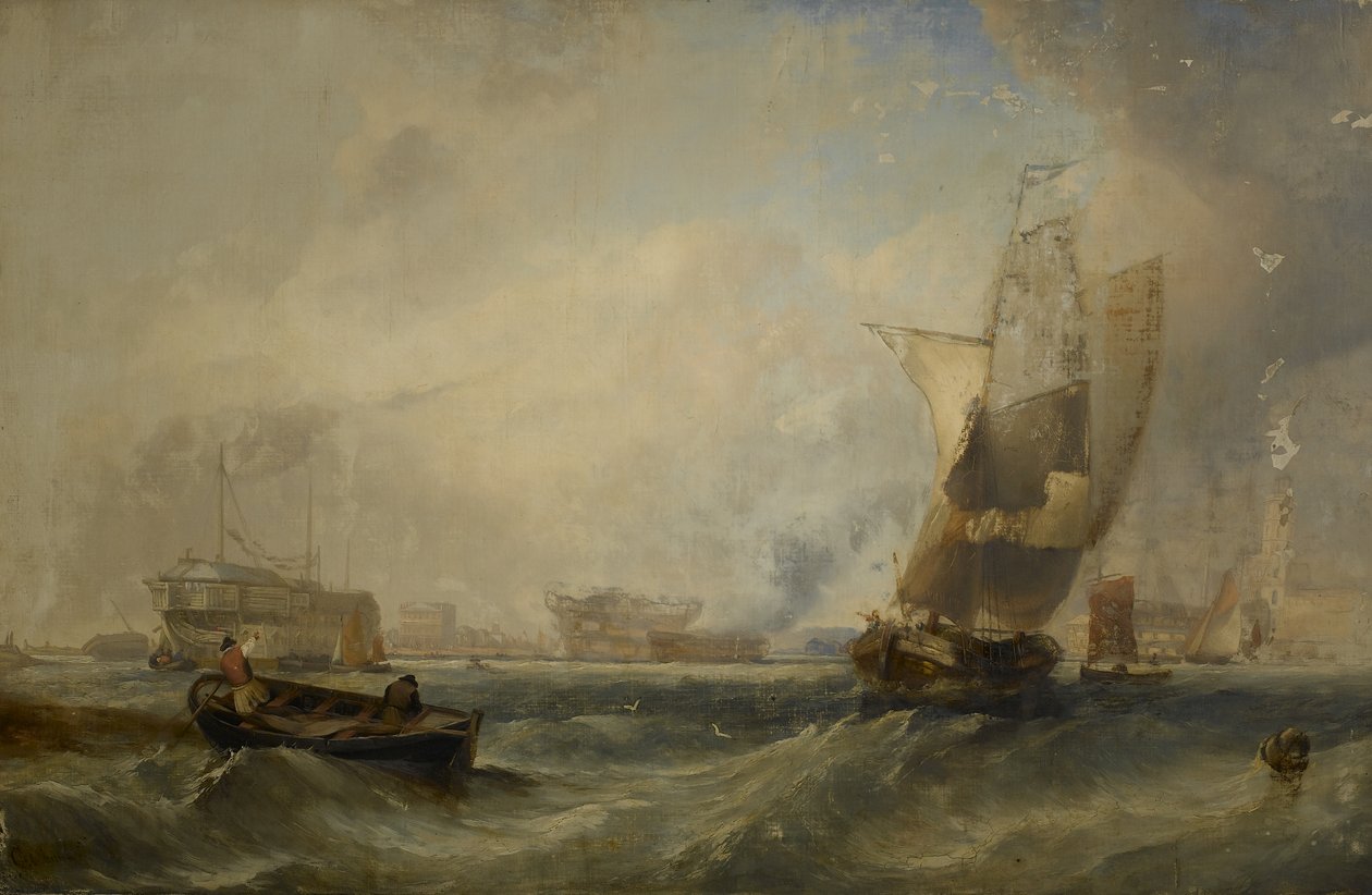 海洋片，1831年 作者 乔治·钱伯斯