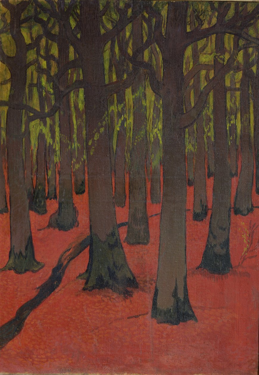 红土地森林，c.1891 作者 乔治·拉科姆