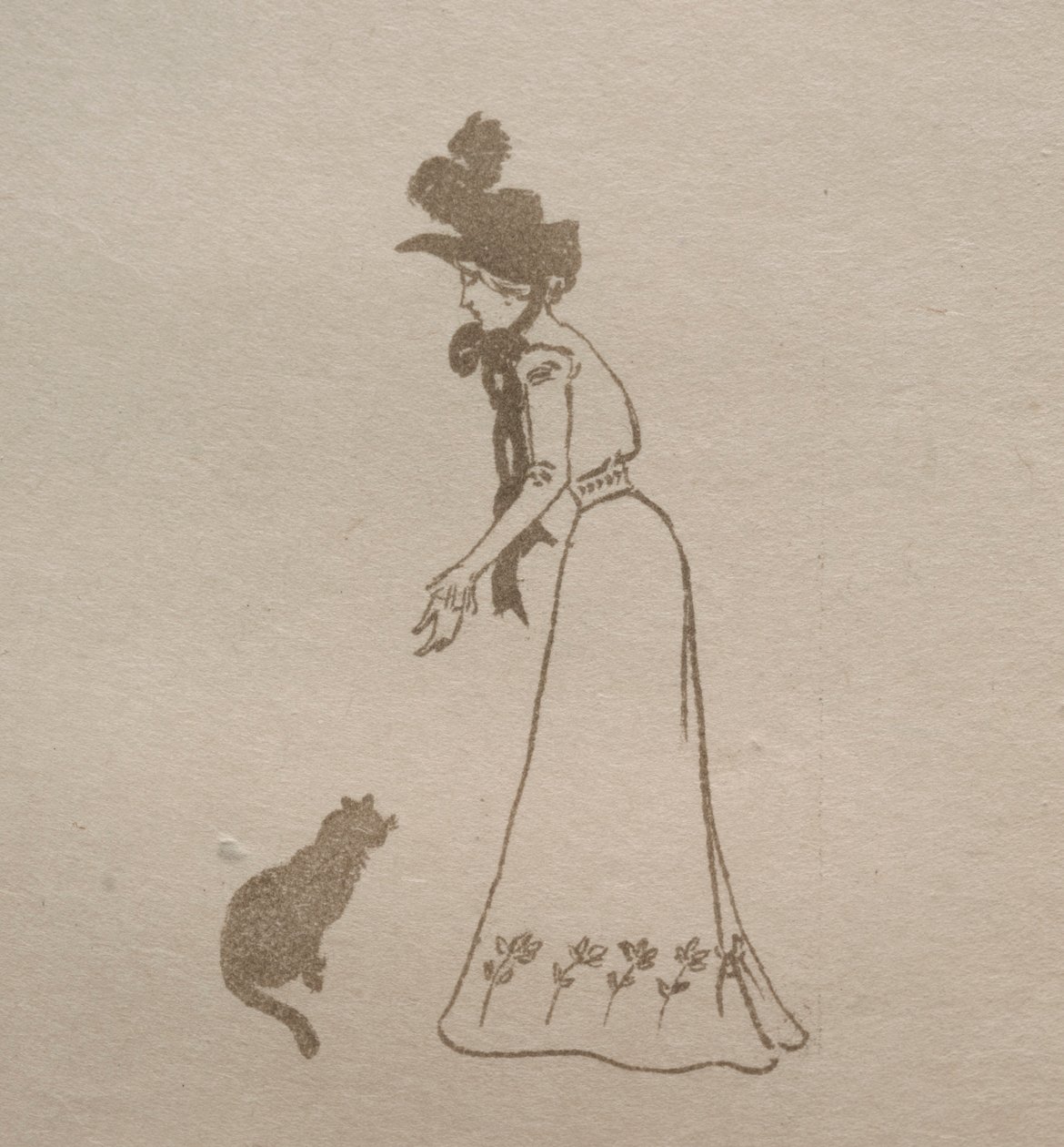 萨戈特的画廊，1898年。 作者 乔治·阿尔弗雷德·博蒂尼